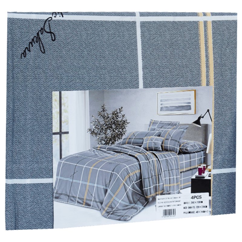 Lenjerie de pat bumbac 4 piese Maria